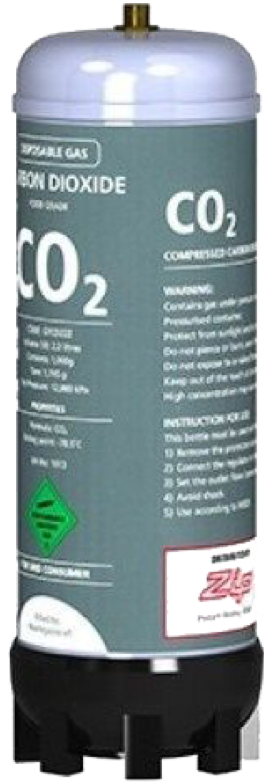 Carbon dioxide canister