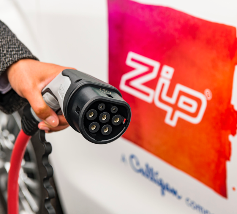 Electric charging unit