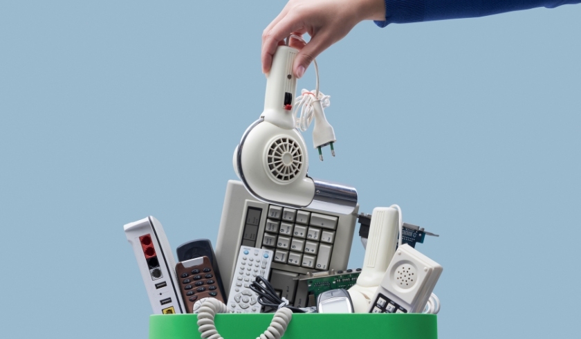 Remember to recycle your old electronic equipment 