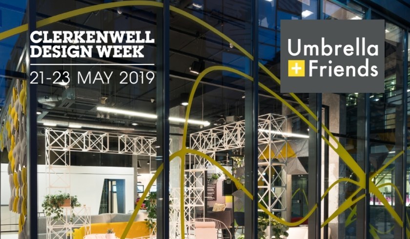 Zip Water to collaborate with Umbrella Furniture at Clerkenwell Design Week 2019