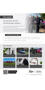 HydroCare flyer for work