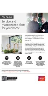 HydroCare flyer for home