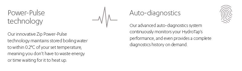 Power-pulse technology. Auto-diagnostics.