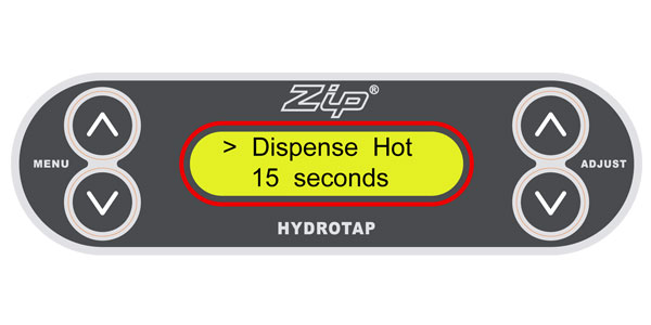 Zip How-Do-I-Adjust-The-Dispense-Time-G3-Step 2