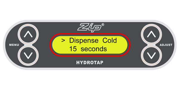 Zip How-Do-I-Adjust-The-Dispense-Time-G3-Step 4
